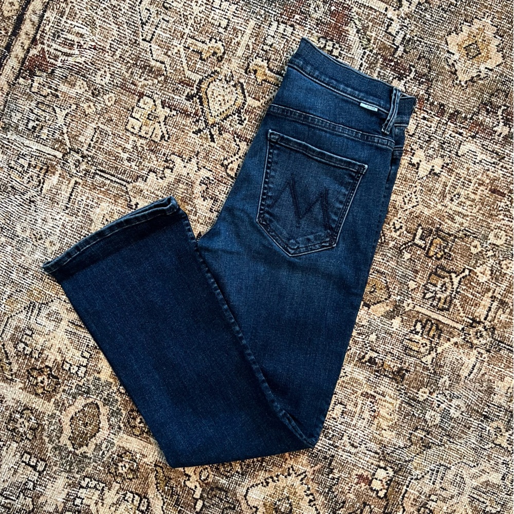 Mother denim the Insider crop in Twilight magic